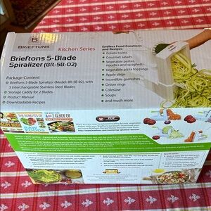 5-Blade Spiralizer (White) - Kitchen Series